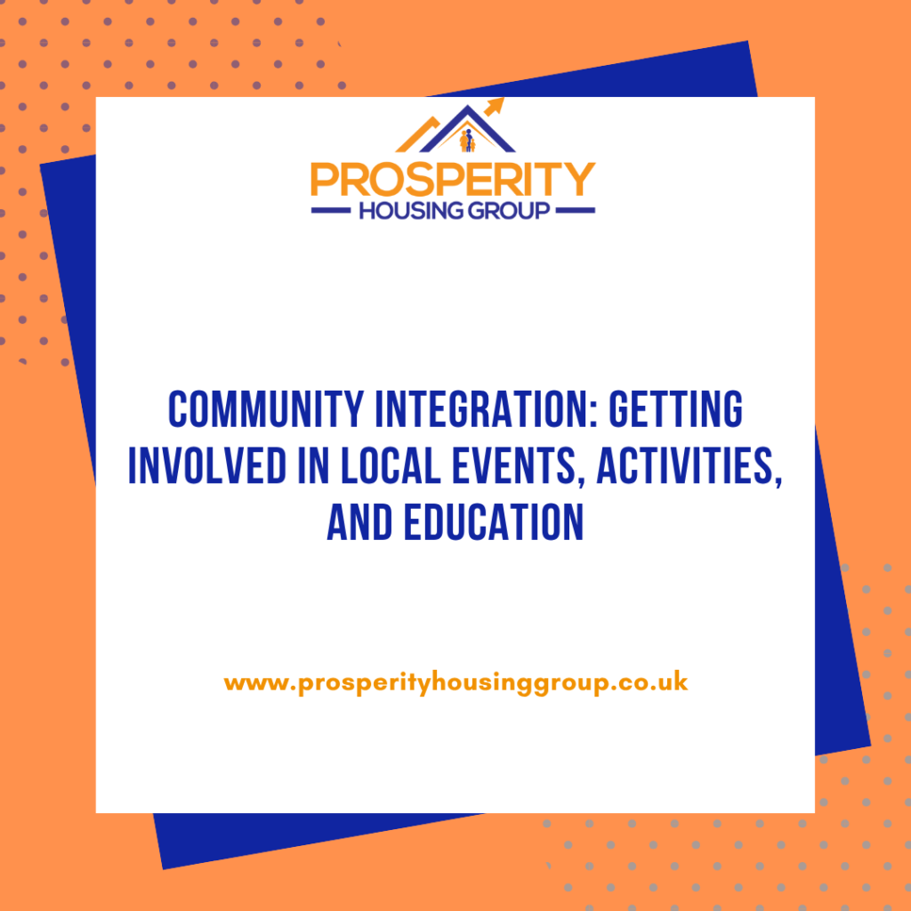 Explore how community integration through local events, activities, and education can enhance social connections, foster engagement, and promote a sense of belonging. Supported living in Birmingham, West Sussex and Leicestershire